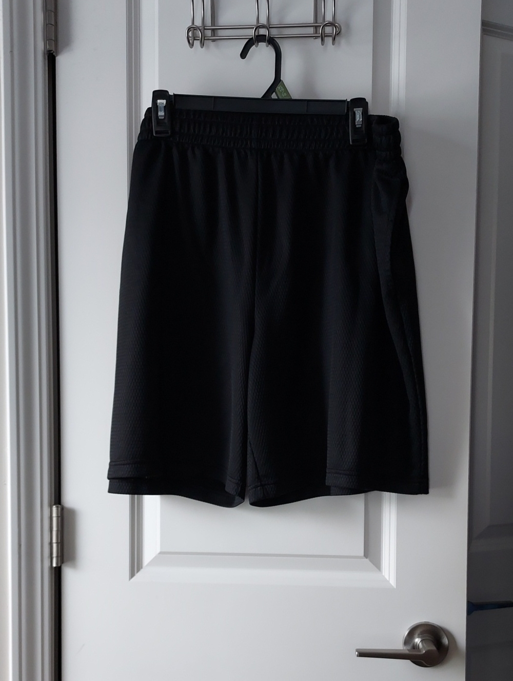 Men's Black Athletic Shorts - Lightweight Performance